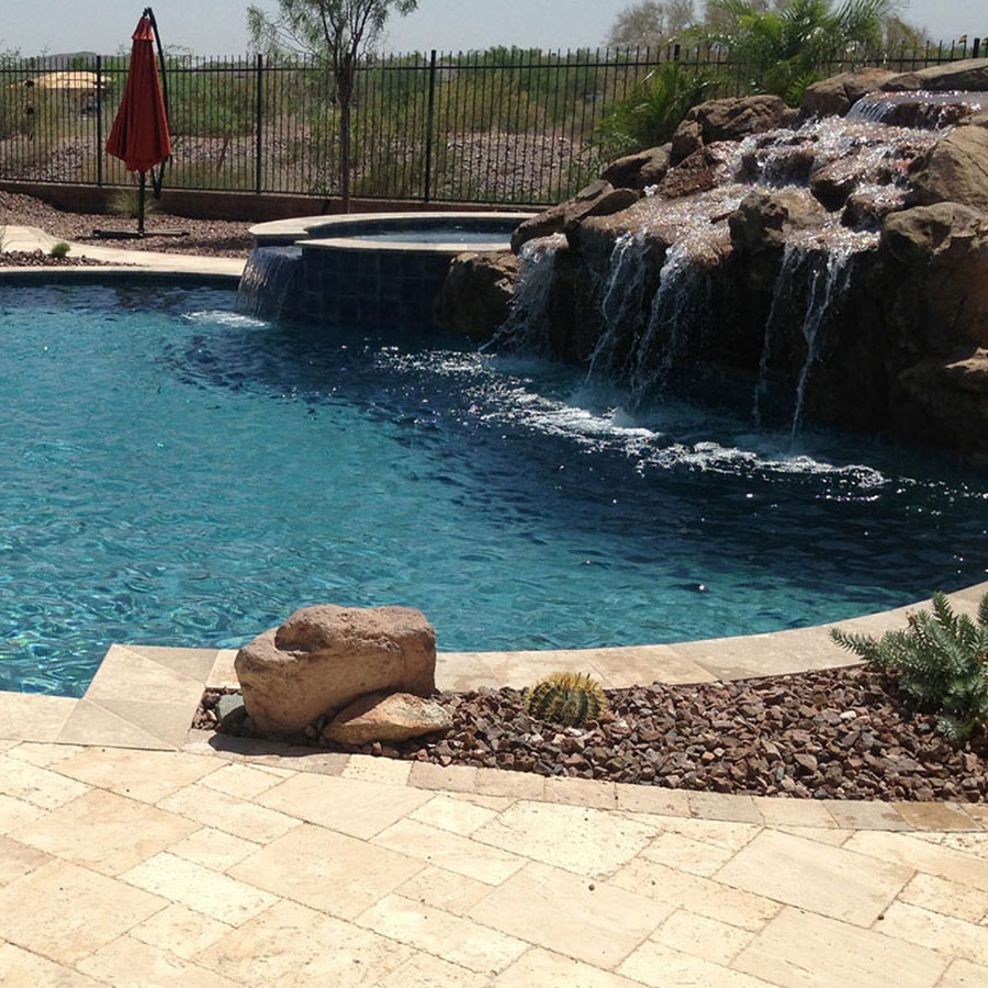 Pool Repair and Install AZ pool that is swim ready after SoftSwim weekly maintenance