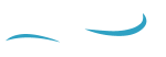 SoftSwims logomark white and blue SoftSwims logomark