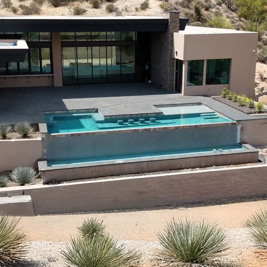 AZ pool after weekly cleaning service